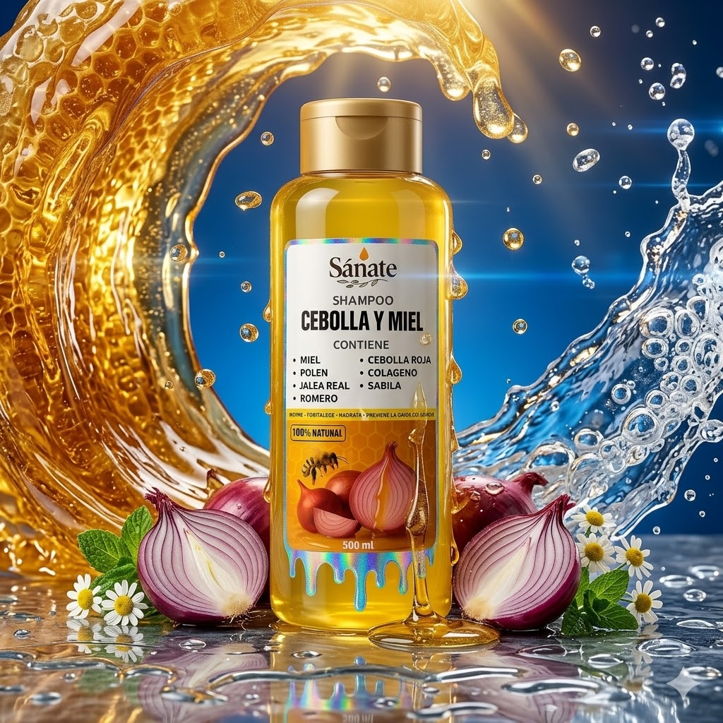 Shampoo Natural Anticaída 450ml — SÁNATE