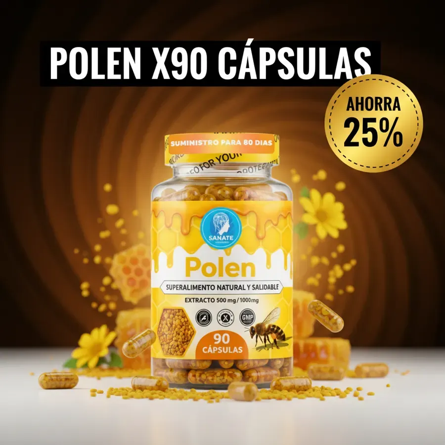 POLEN MULTIFLORAL x90 CÁPSULAS 500mg