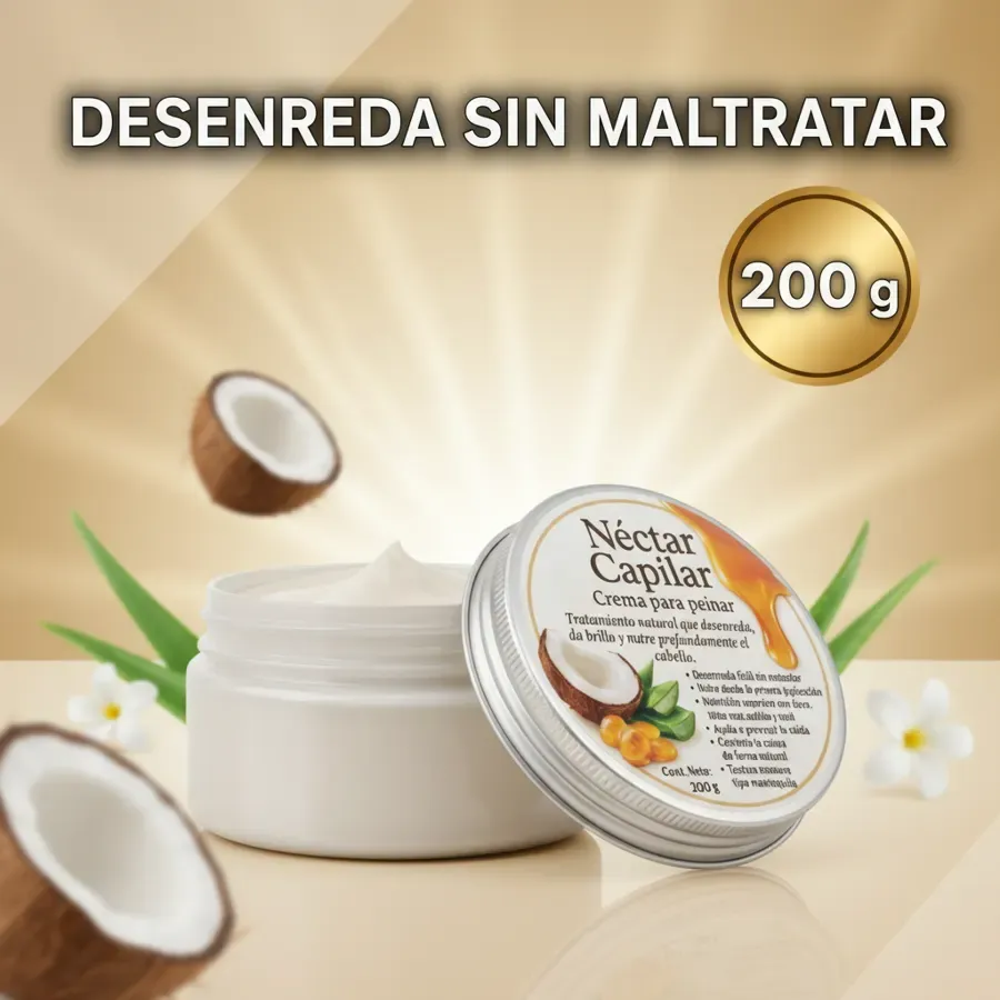 CREMA PARA PEINAR · Néctar Capilar 200g
