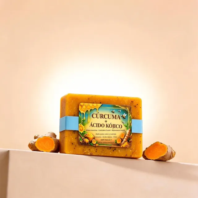 Jabón de Cúrcuma Sánate